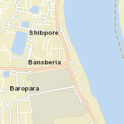 Bansberia Street Map