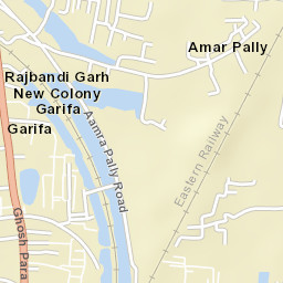 Naihati Street Map