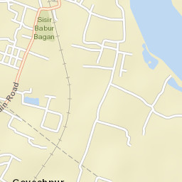 Gobardanga Street Map