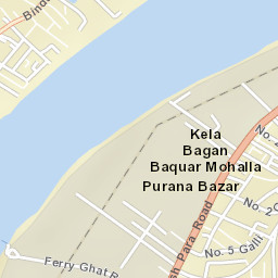 Chandannagar Street Map