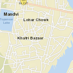 Mandvi Street Map