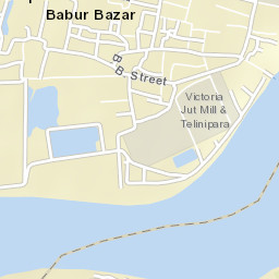 Shyamnagar West Bengal Street Map