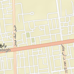 Rābigh Street Map