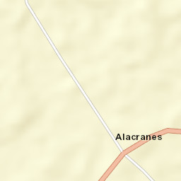 Alacranes Street Map