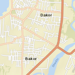 Dakor Street Map