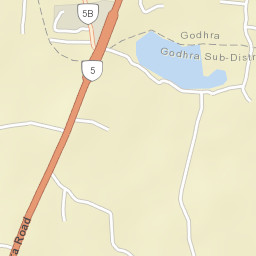 Panchmahal district Street Map