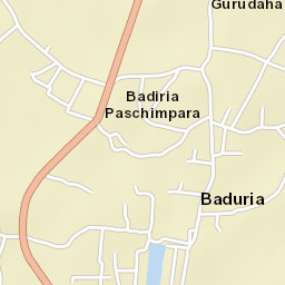 Baduria Street Map