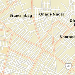 Surendranagar Street Map