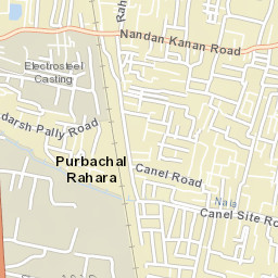 Khardaha Street Map