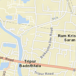 Madhyamgram Street Map