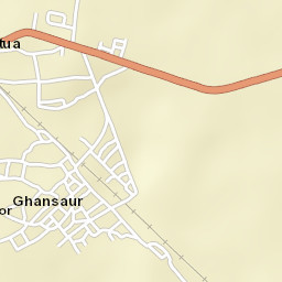 Ghansor Street Map