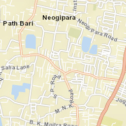 Baranagar Street Map