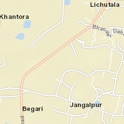 Bhandardaha Street Map