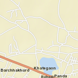Khategaon Street Map