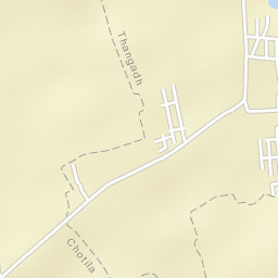 Thangadh Street Map