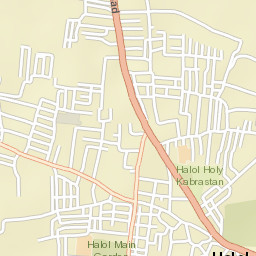 Halol Street Map