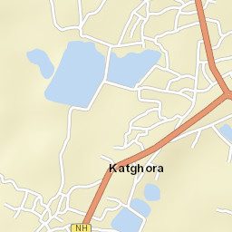 Katghora Street Map