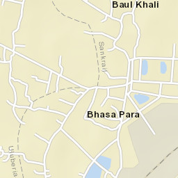 Santoshpur Street Map