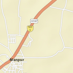 Manpur Street Map