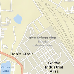 Gorwa Street Map
