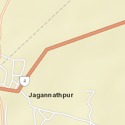 Jagannathpur Street Map