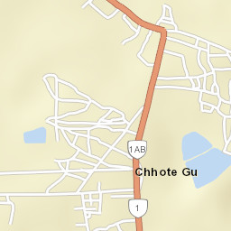 Gharghoda Street Map