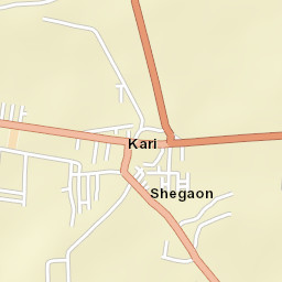 Barwani Street Map