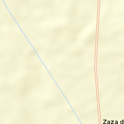 Zaza del Medio Street Map