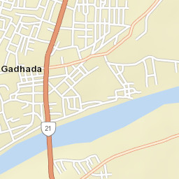 Gadhada Street Map