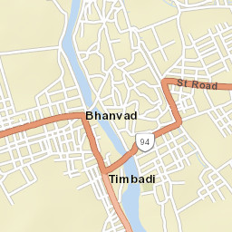 Bhanvad Street Map