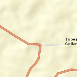 Topes de Collantes Street Map