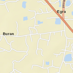 Egra Street Map