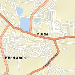 Multai Street Map