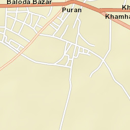 Baloda Bazar Street Map