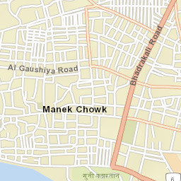 Porbandar Street Map