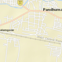 Pandhurna Street Map