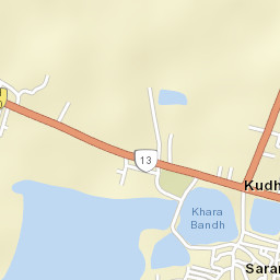 Sarangarh Street Map