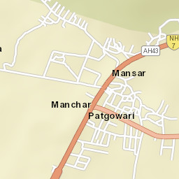 Mansar Street Map