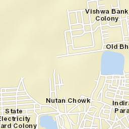 Bhilai Street Map