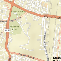 Nagpur Street Map