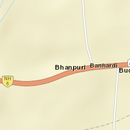 Bhanpuri Street Map