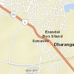 Dharangaon Street Map