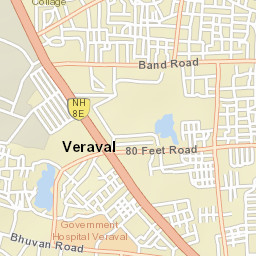 Gir Somnath Street Map