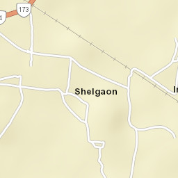 Shegaon Street Map