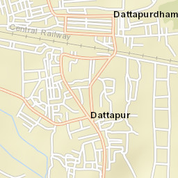 Dattapur Street Map