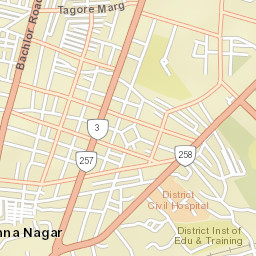 Wardha Street Map