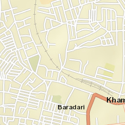 Khamgaon Street Map