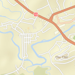 Muang Xay Street Map