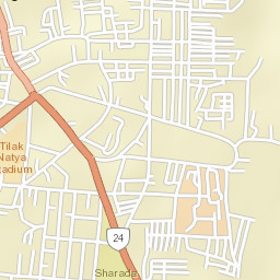 Buldhana Street Map