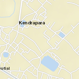 Kendraparha Street Map
